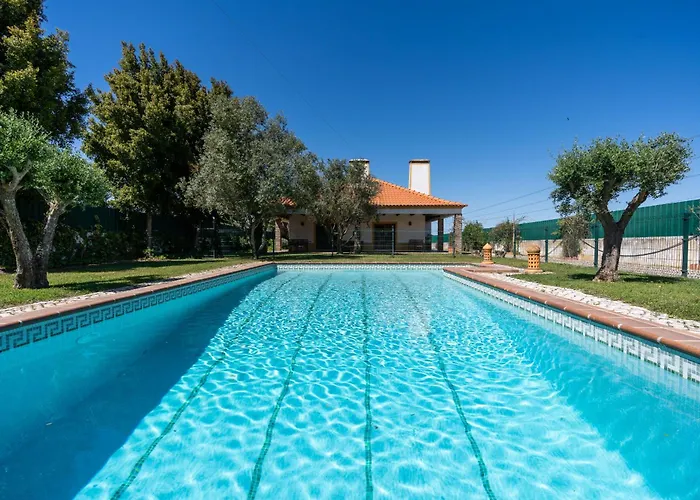 Casa Com Piscina Privada Em - Jardim & Estacionamento Feriehus Palmela